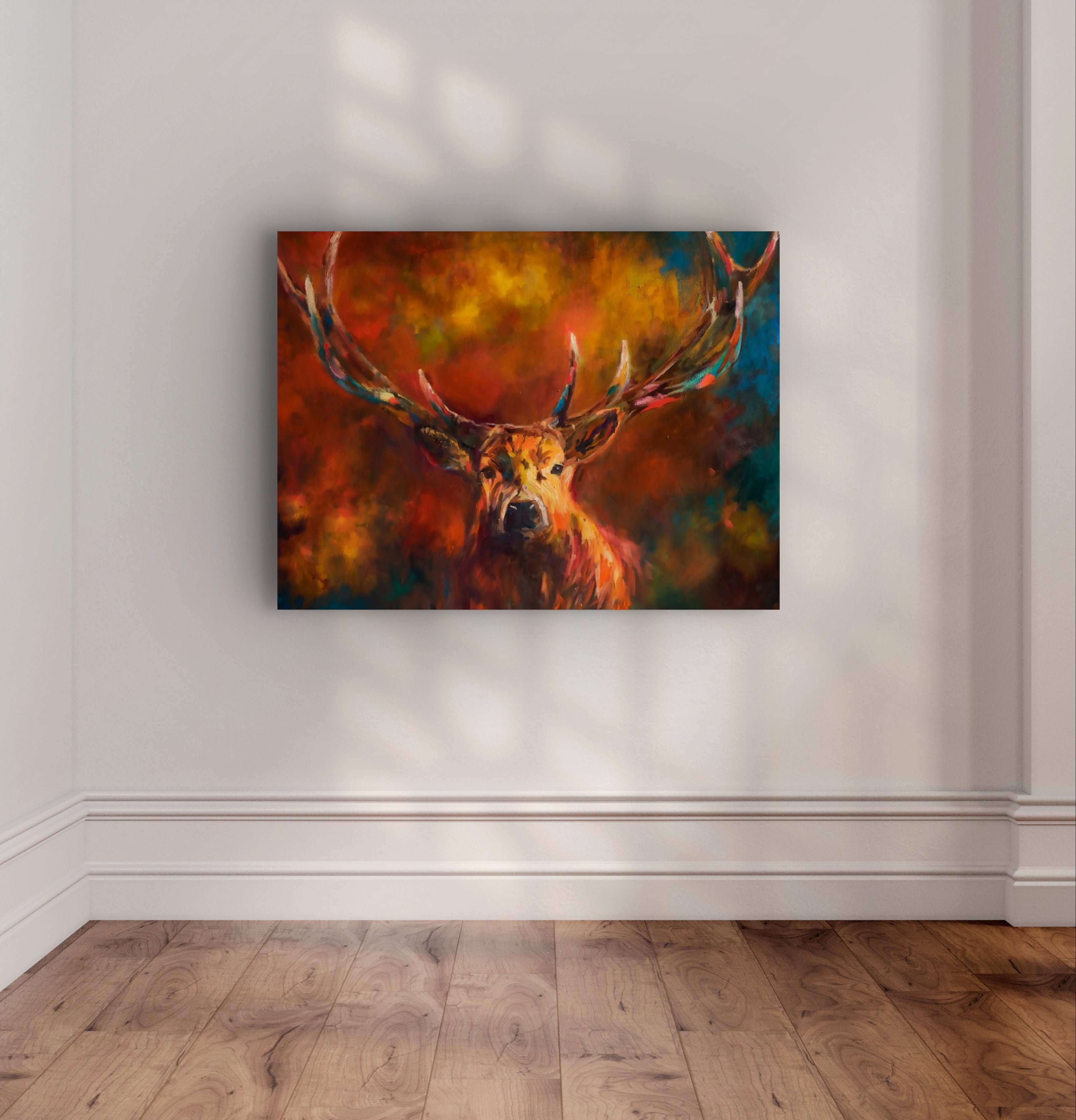 Autumn Stag Canvas