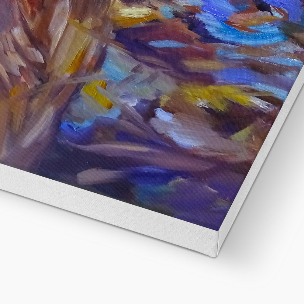 owl picture detail on frame