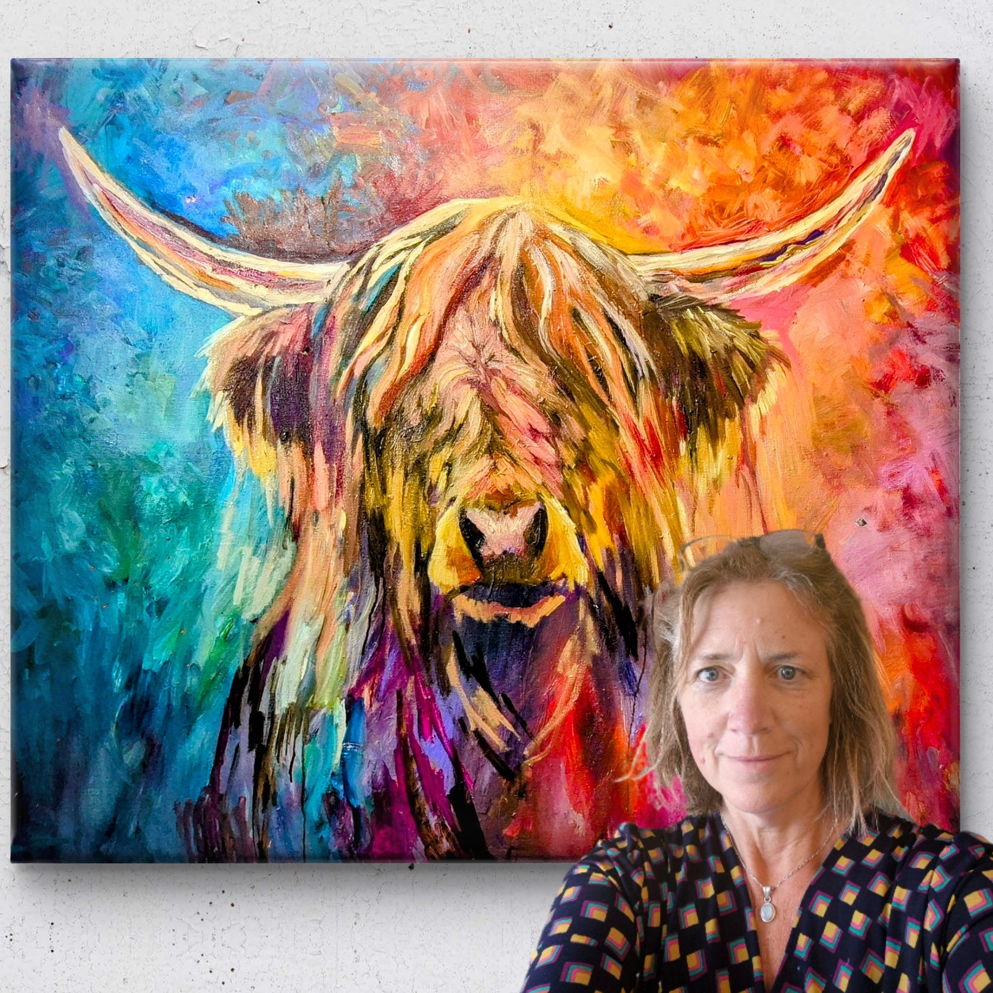 'Lochinver II' Original Oil Painting - 100 x 120 cm/40 x 50 "
