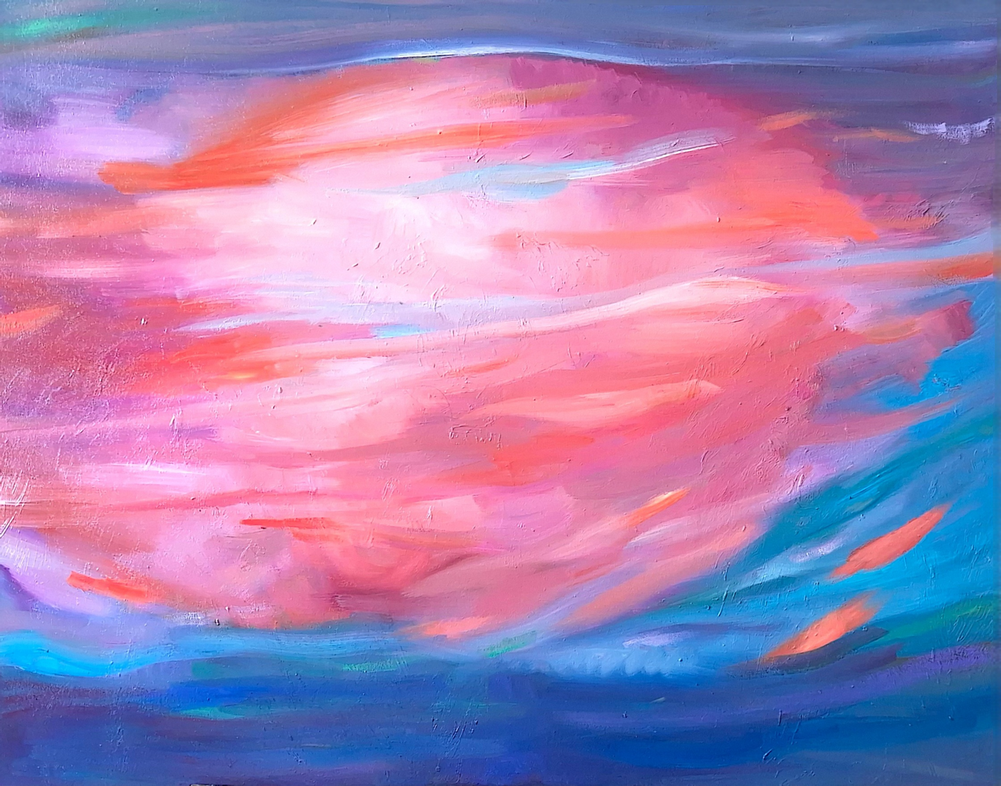 Celestial Drift Original Oil Painting 60 x 76 cm