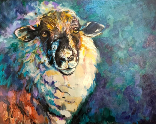 sheep painting sue gardner