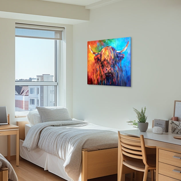 Glendevon - Highland Cow Canvas