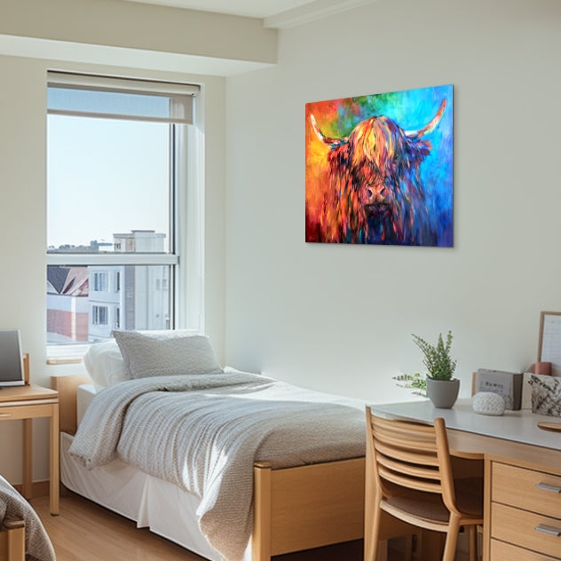 Glendevon - Highland Cow Canvas