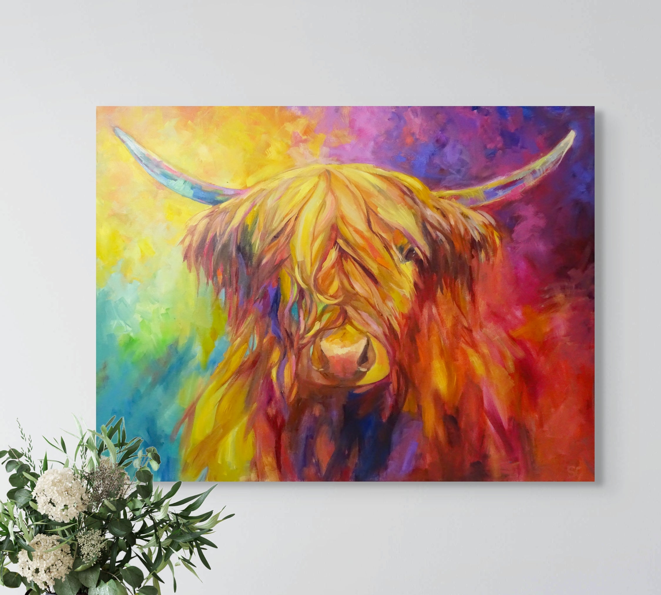 Loch Venacher Canvas
