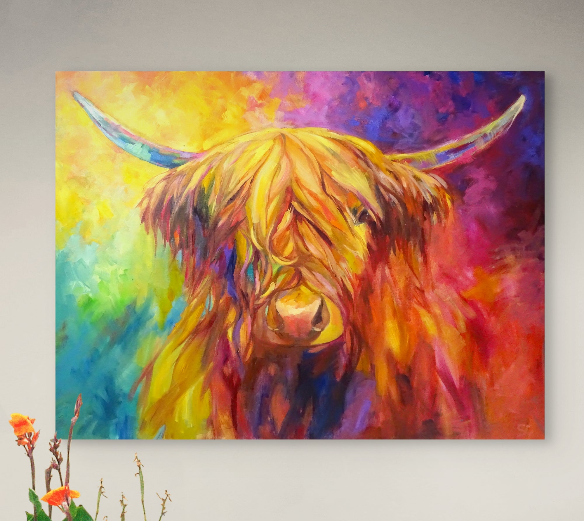 Loch Venacher Canvas
