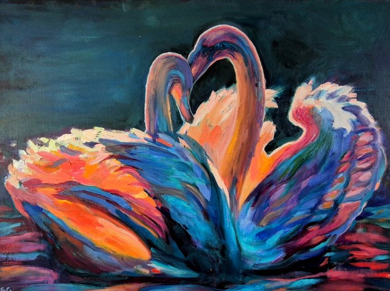 "Celestial Swans"