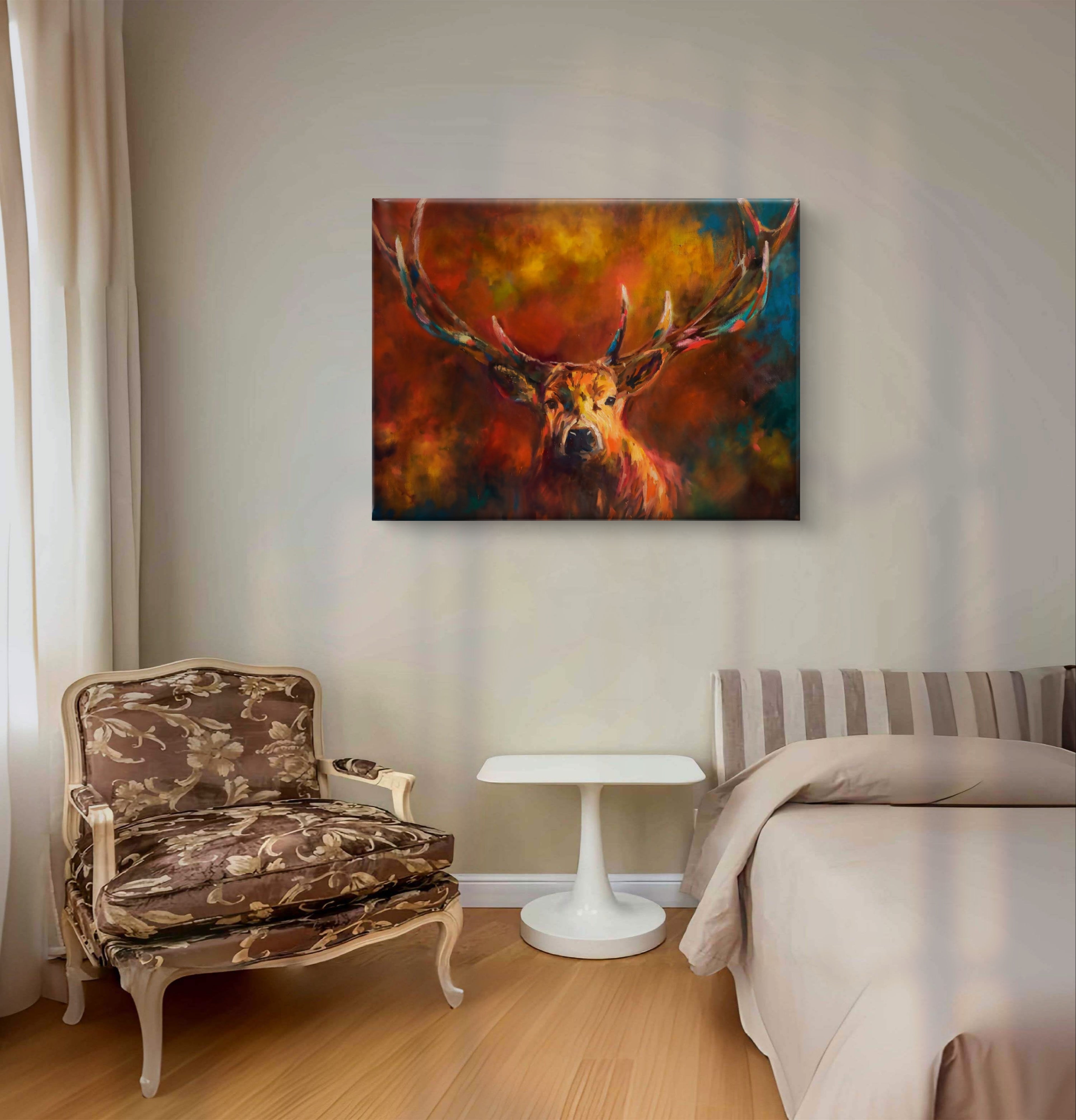 Autumn Stag Canvas