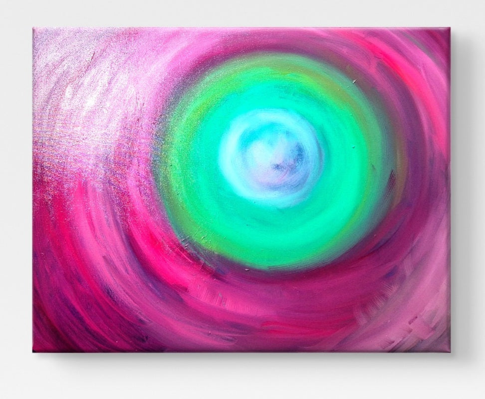 "Tropical Raindrop" - 80 x 100 cm/30 x 40 "
