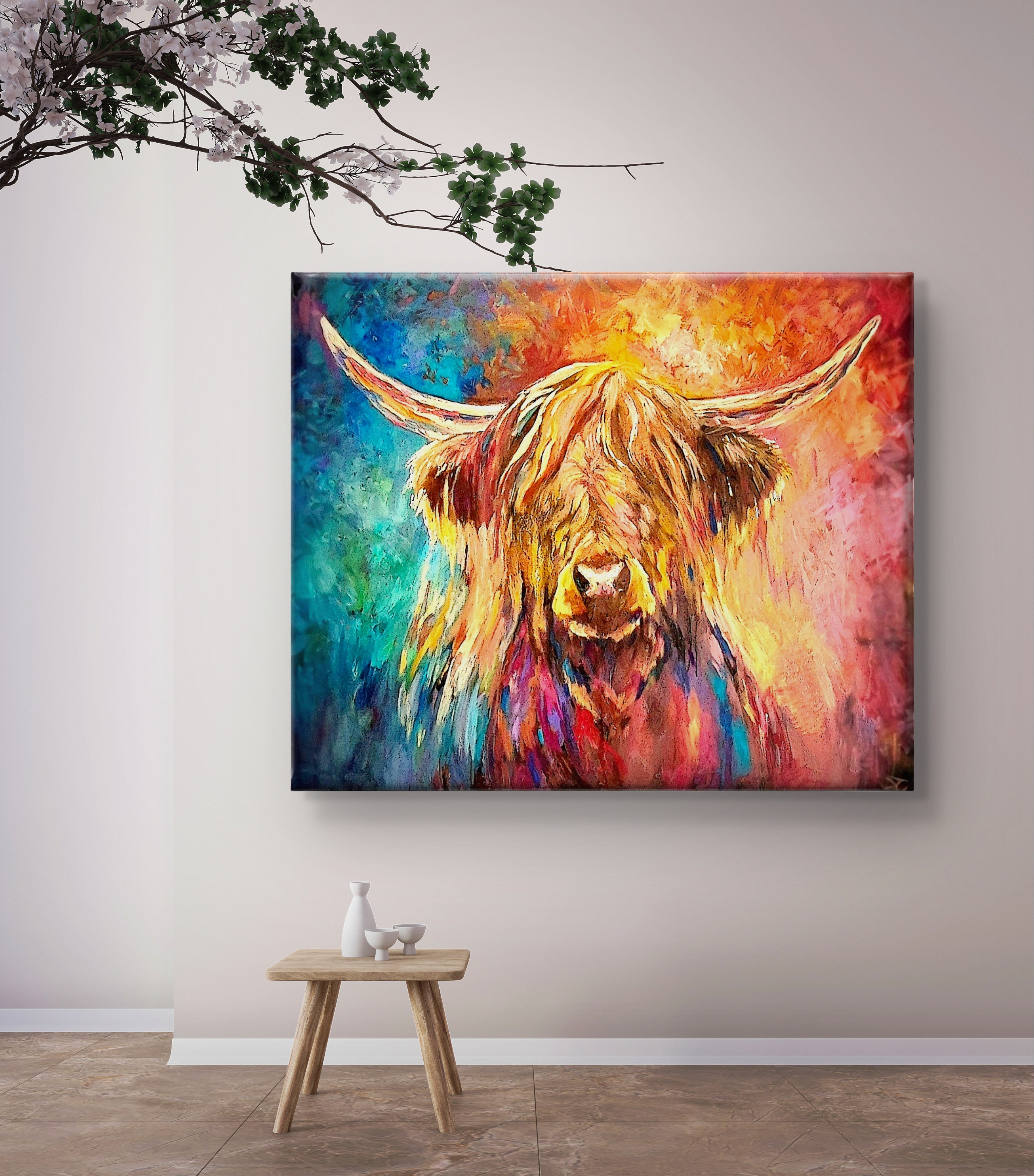 'Lochinver II' Original Oil Painting - 100 x 120 cm/40 x 50 "