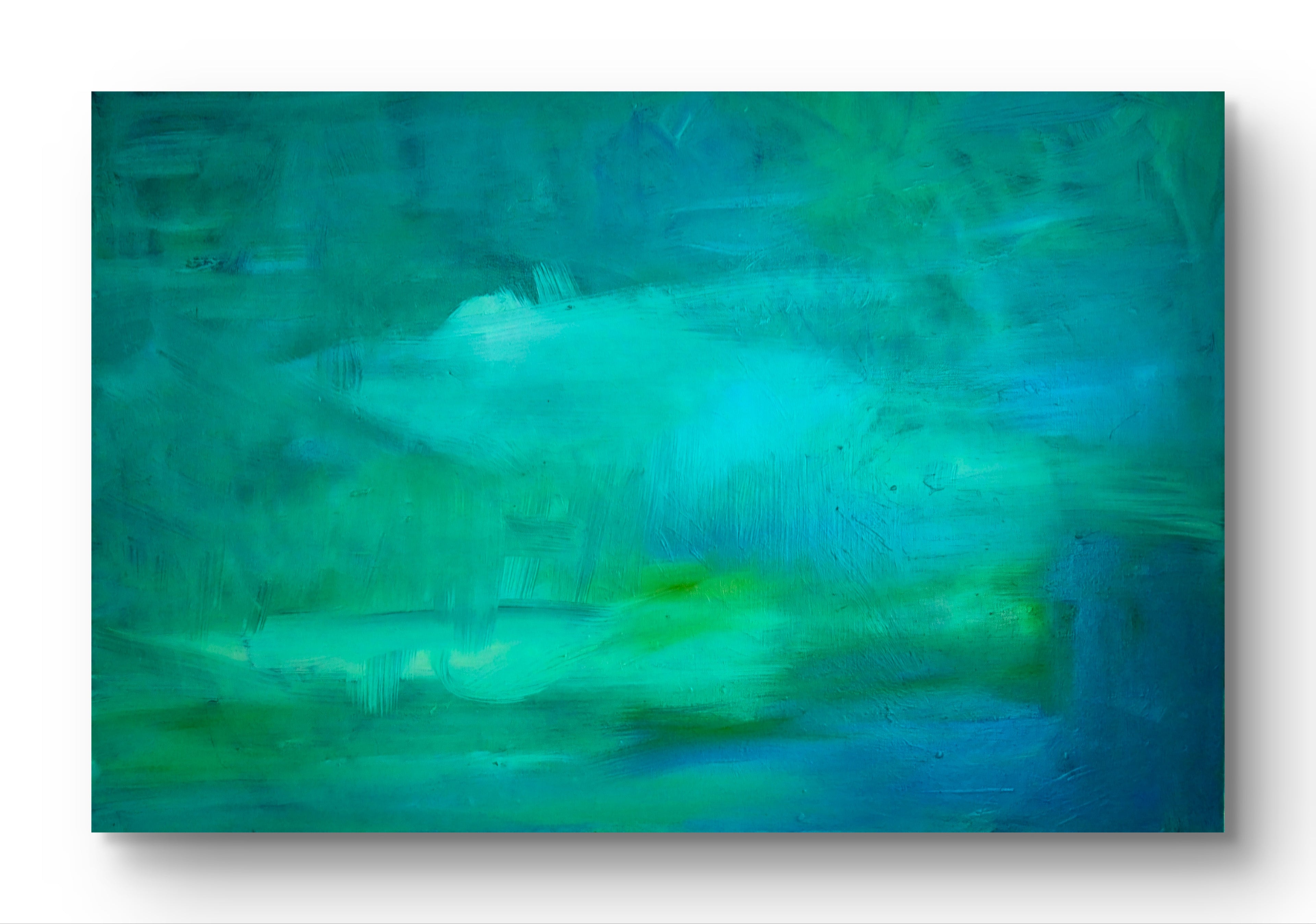 'Tidepool Echo' - 60 x 90 cm Oil Painting on Canvas