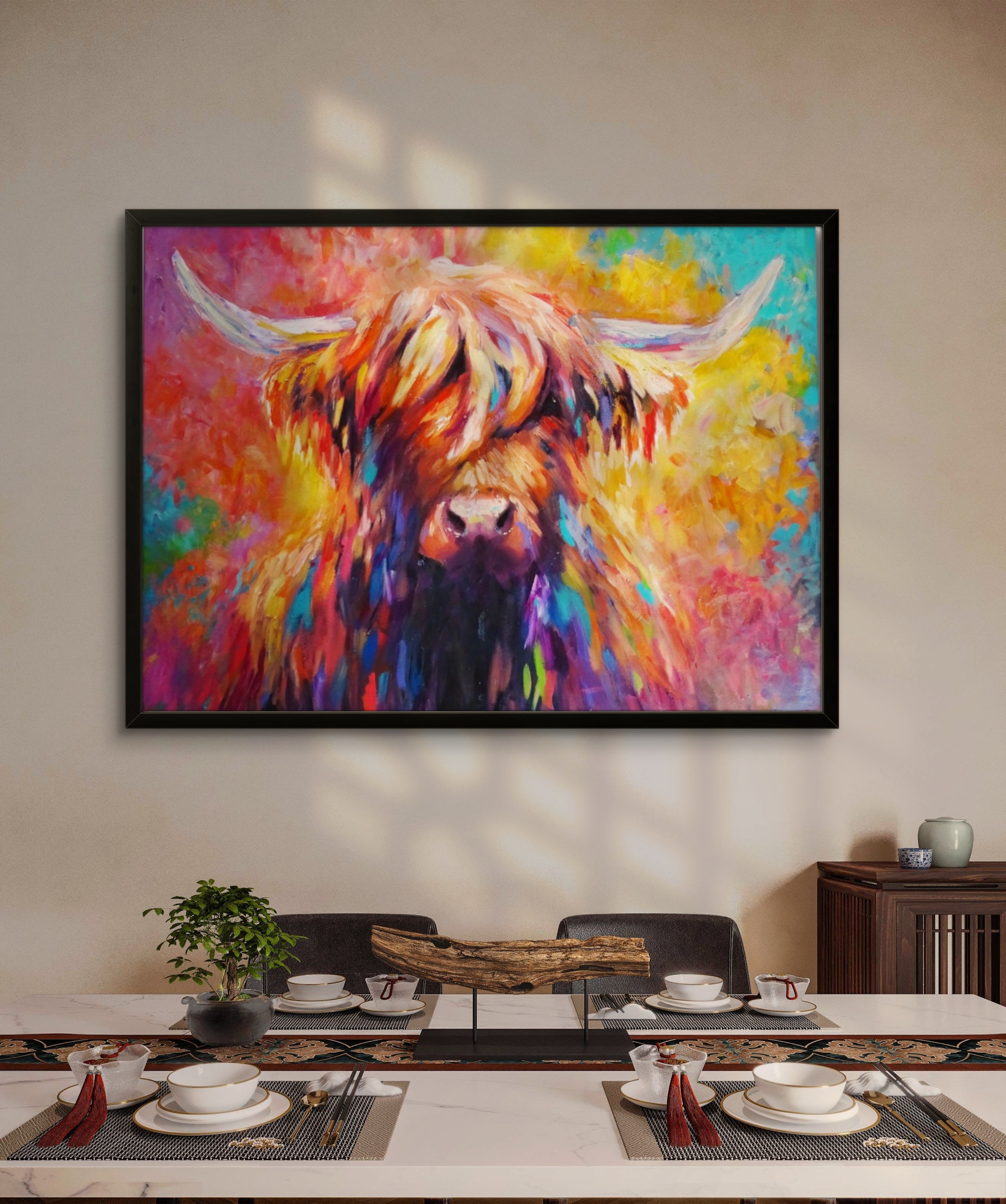 Aviemore Framed Canvas