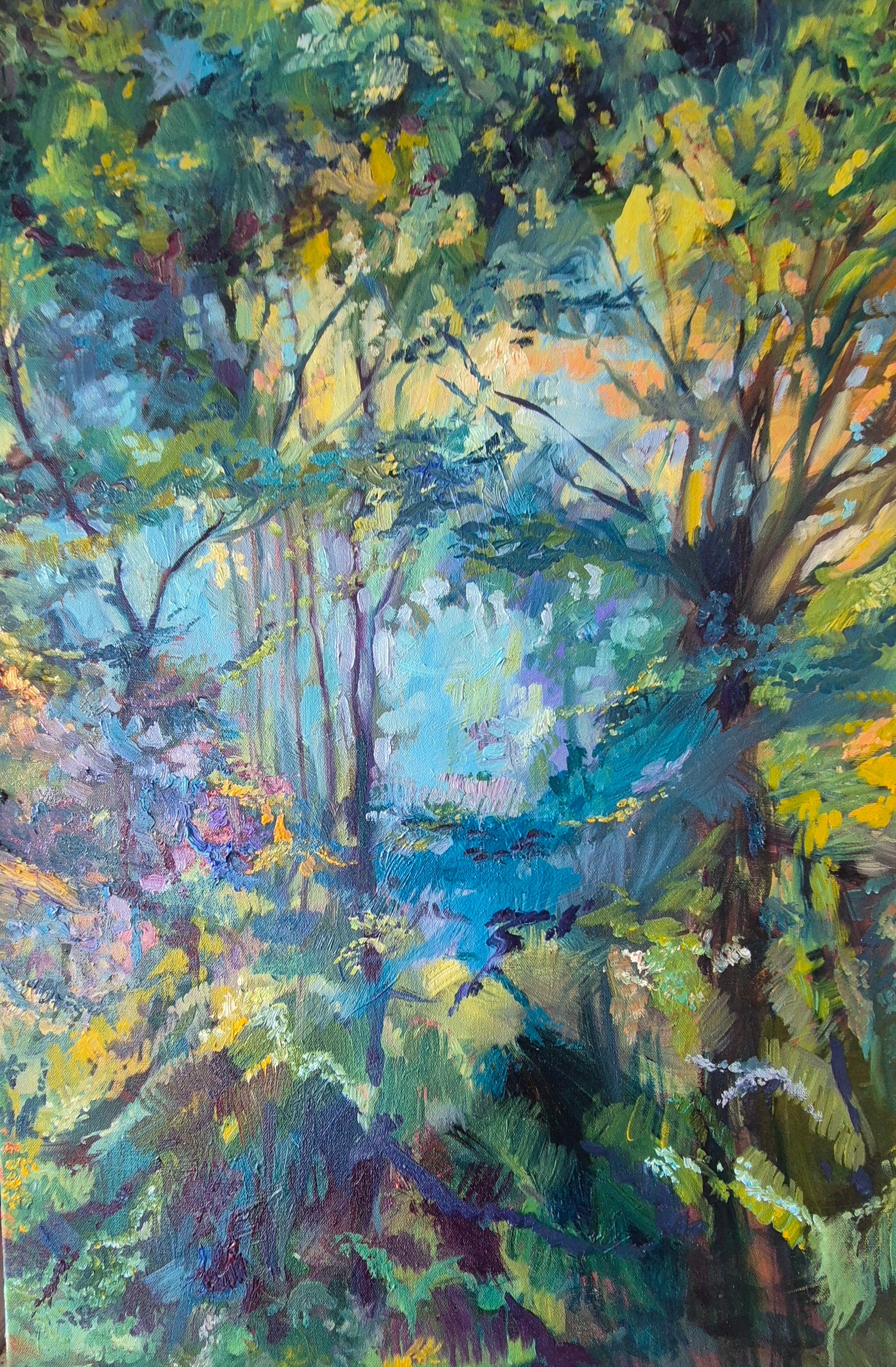 'A Place of Peace' - Original Oil Painting 80 x 50 cm