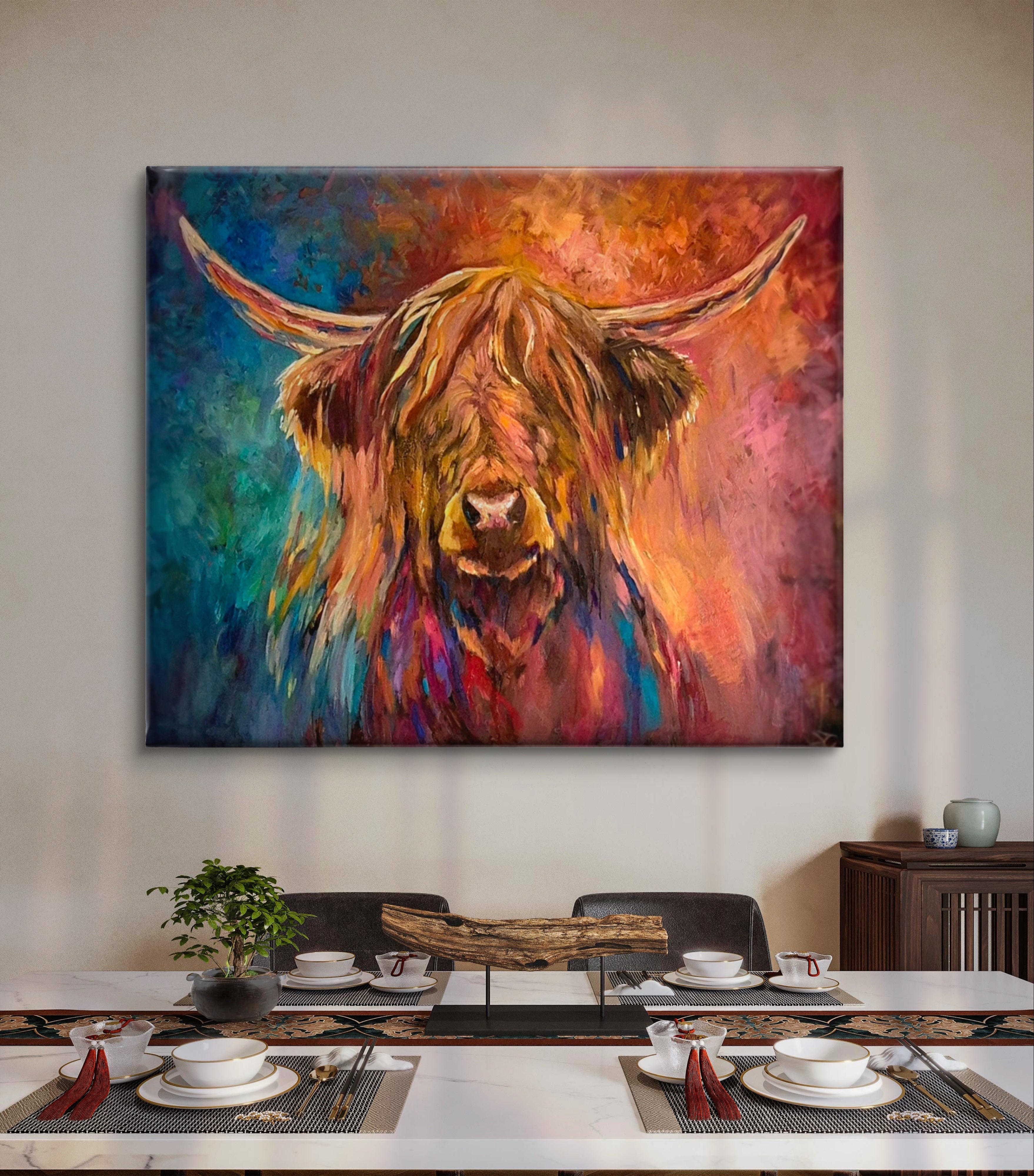 'Lochinver II' Original Oil Painting - 100 x 120 cm/40 x 50 "