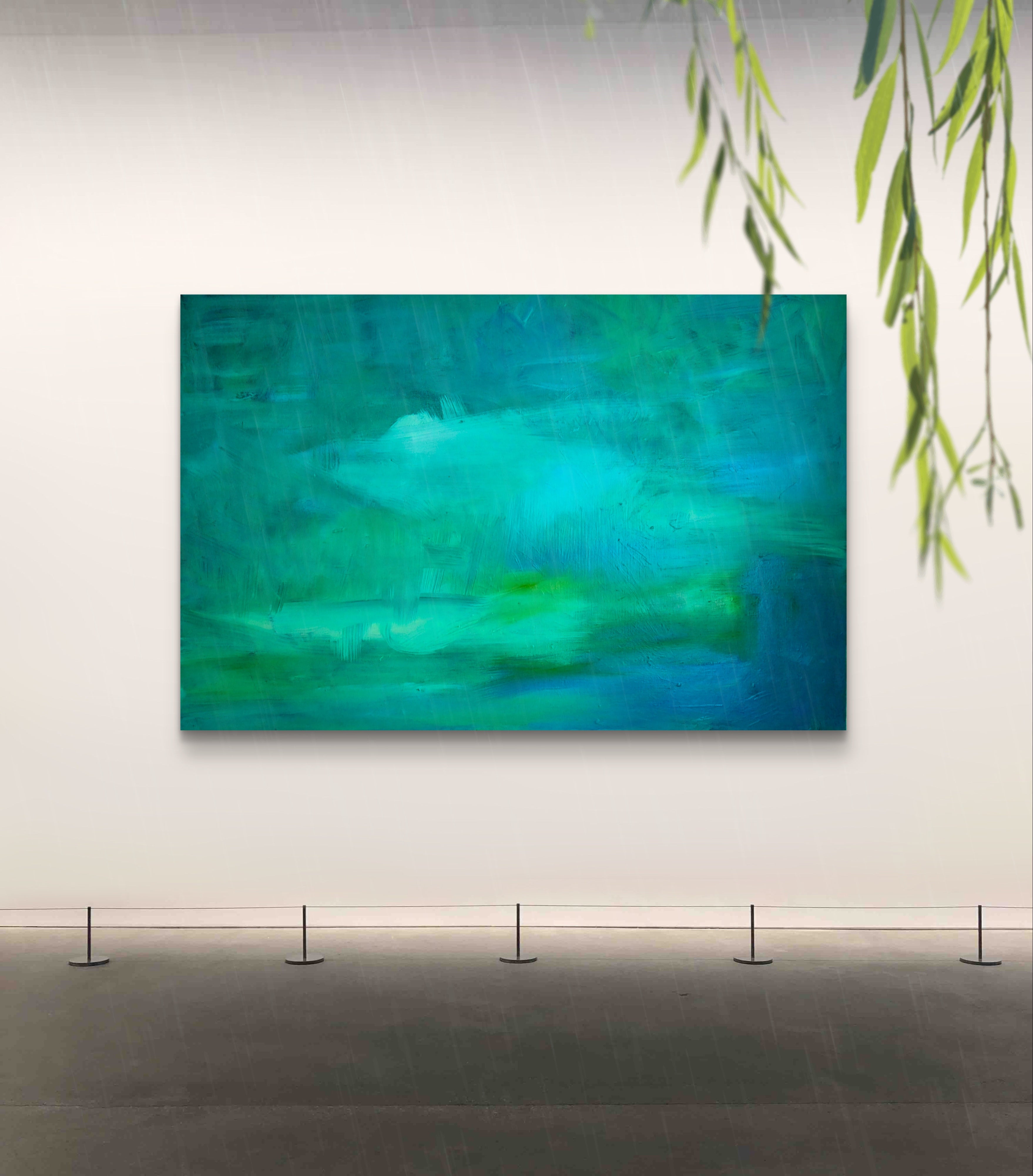 'Tidepool Echo' - 60 x 90 cm Oil Painting on Canvas