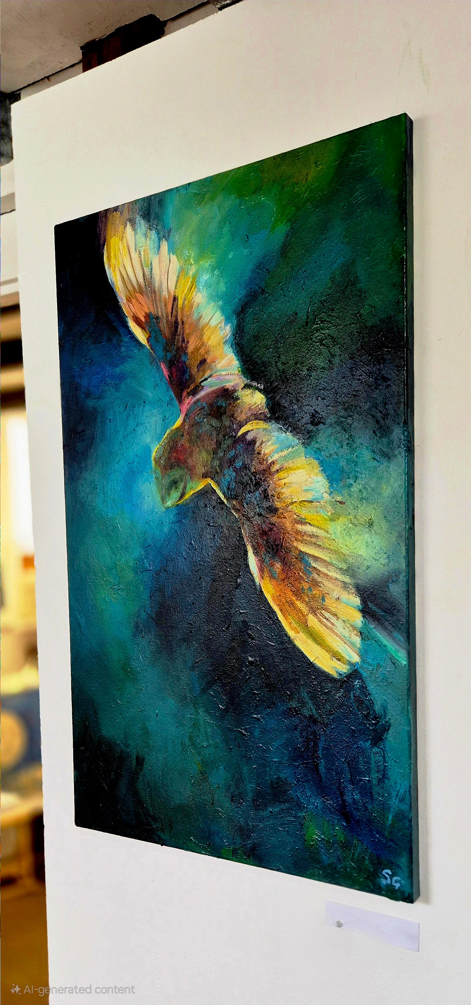 'Liberty is Yours'- 50 x 80 cm