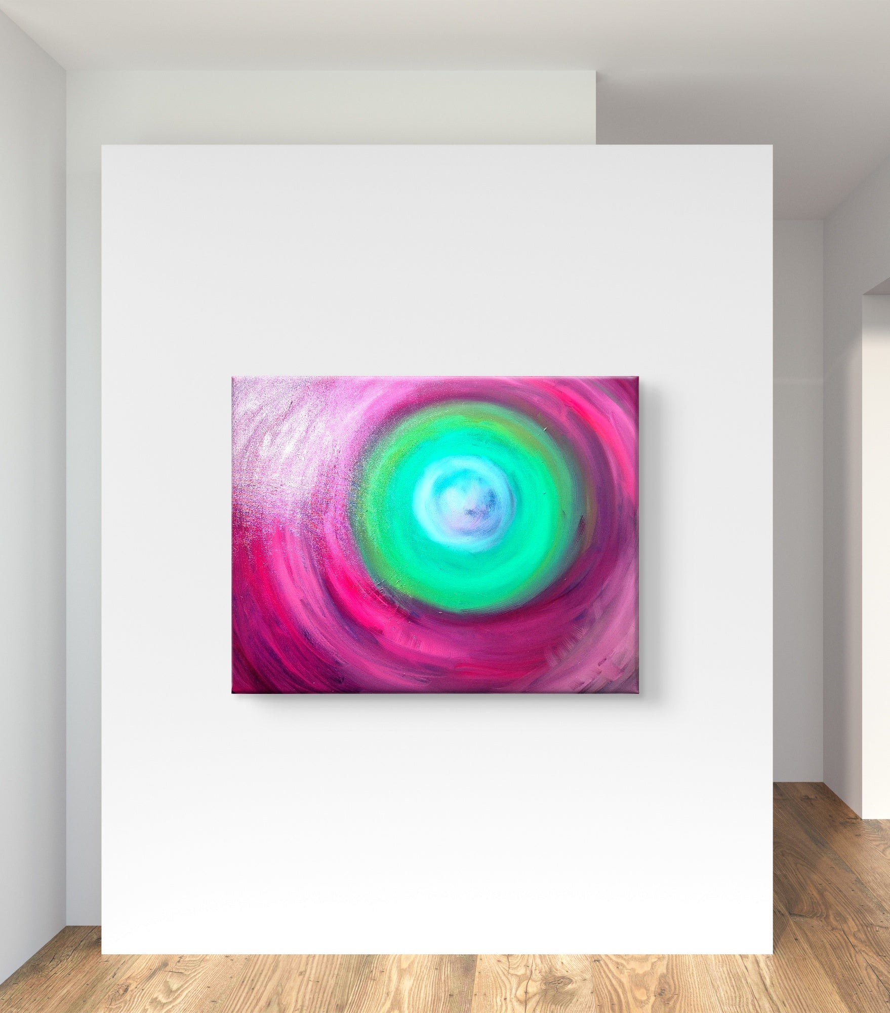 "Tropical Raindrop" - 80 x 100 cm/30 x 40 "