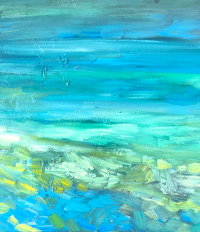 "Shoreline Breeze" 50 x 40 cm