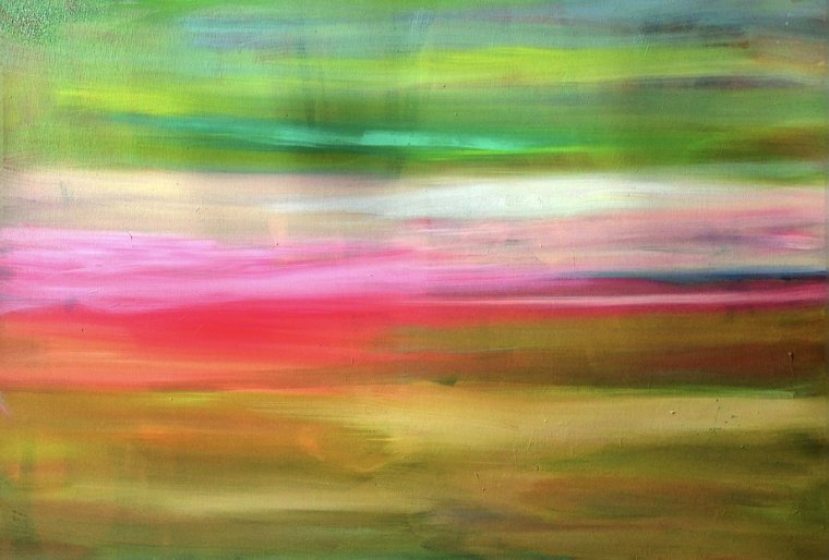 "Tropical Haze" 50 x 80 cm