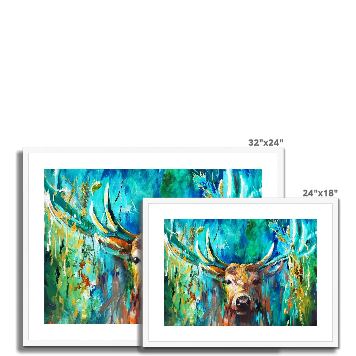 Forest Light Framed & Mounted Print