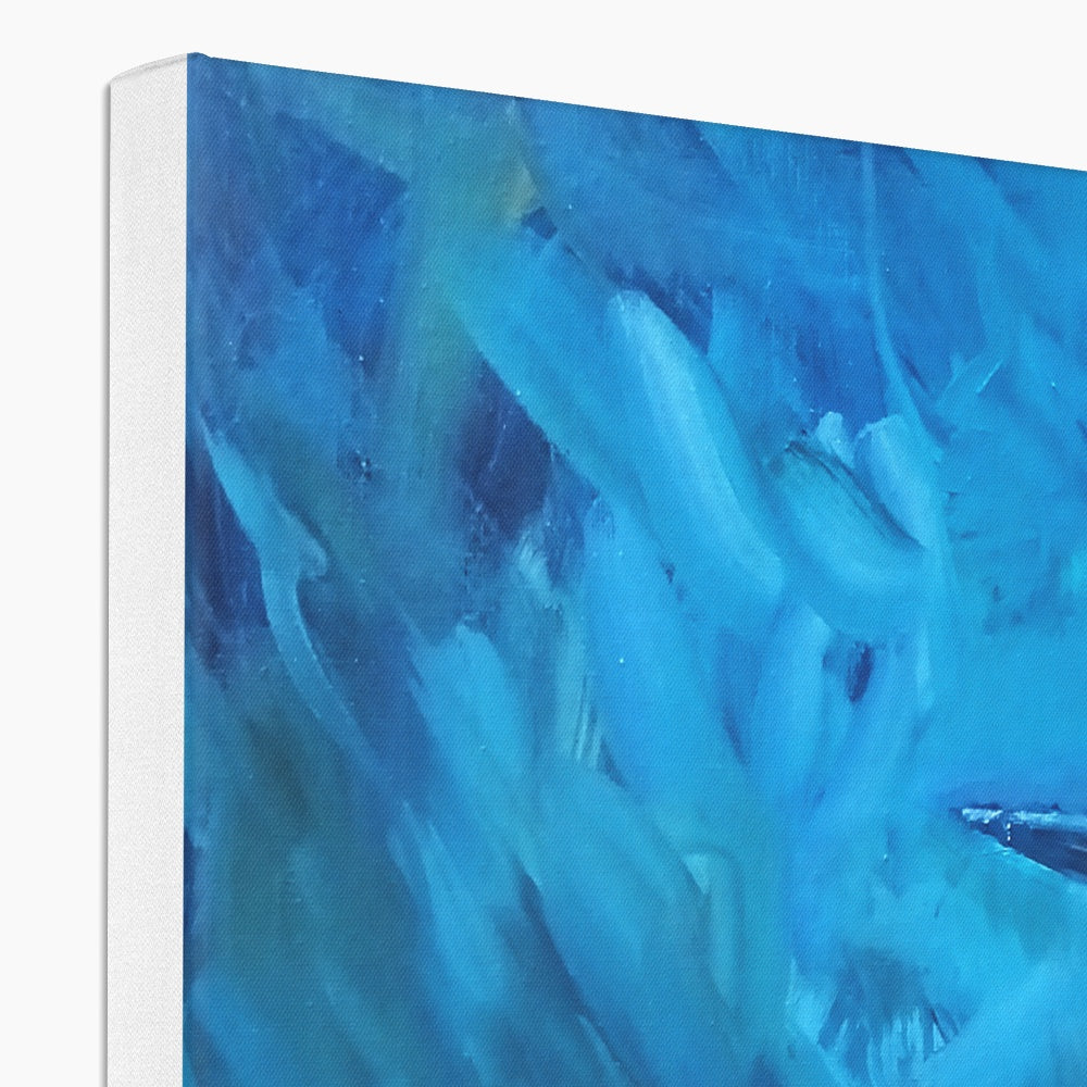 River Sparkle Canvas