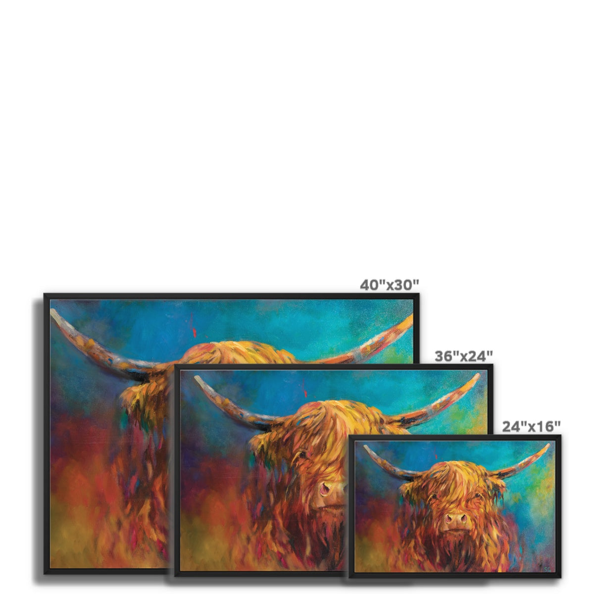 Glencoe Framed Canvas