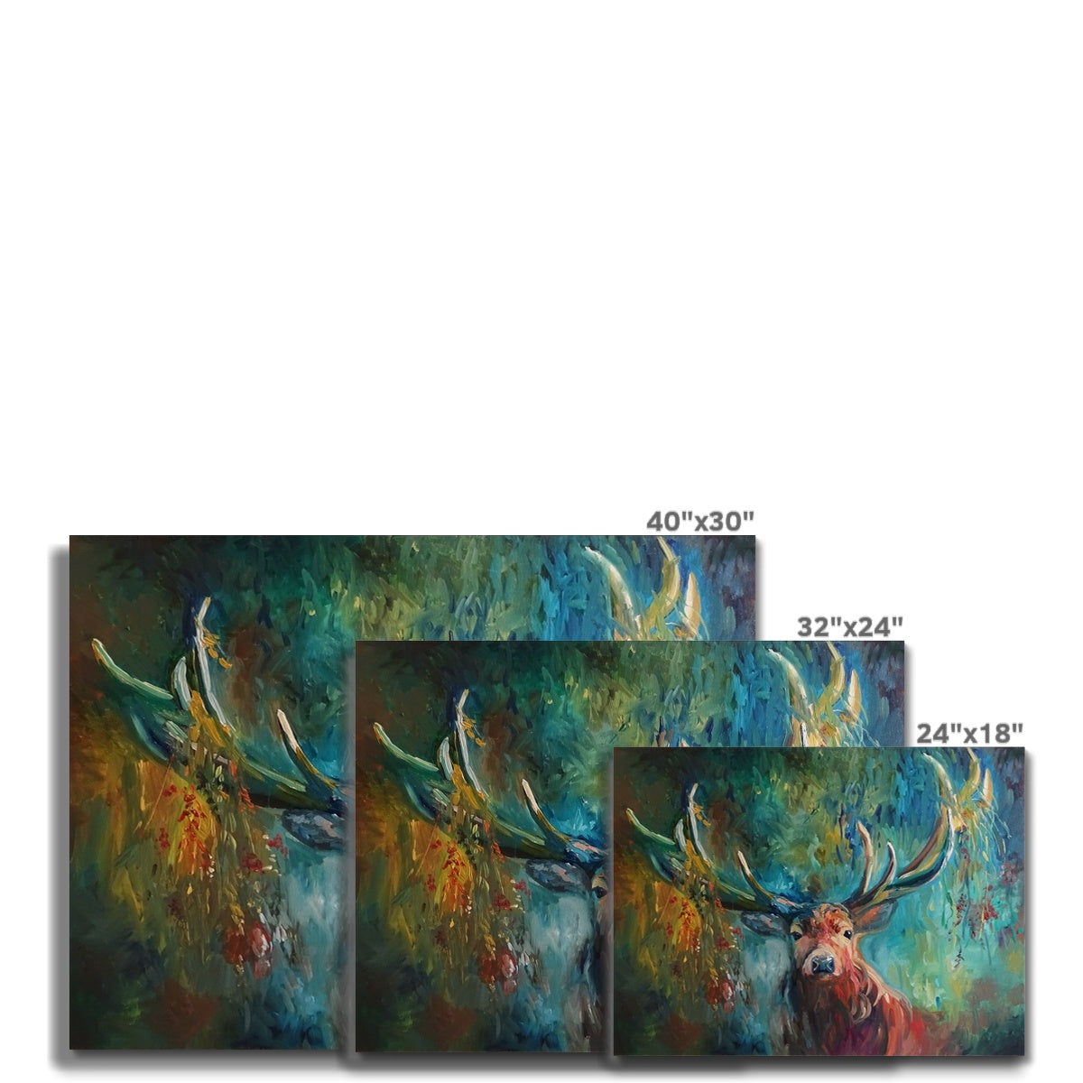 stag canvas prints sue gardner