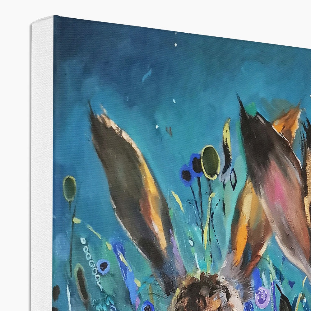 Enchanted Garden - Hares Canvas