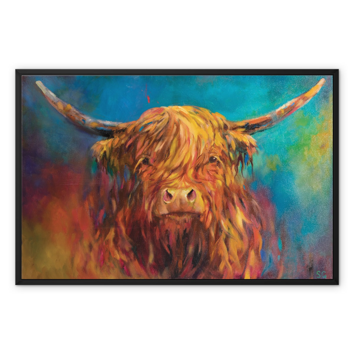 Glencoe Framed Canvas