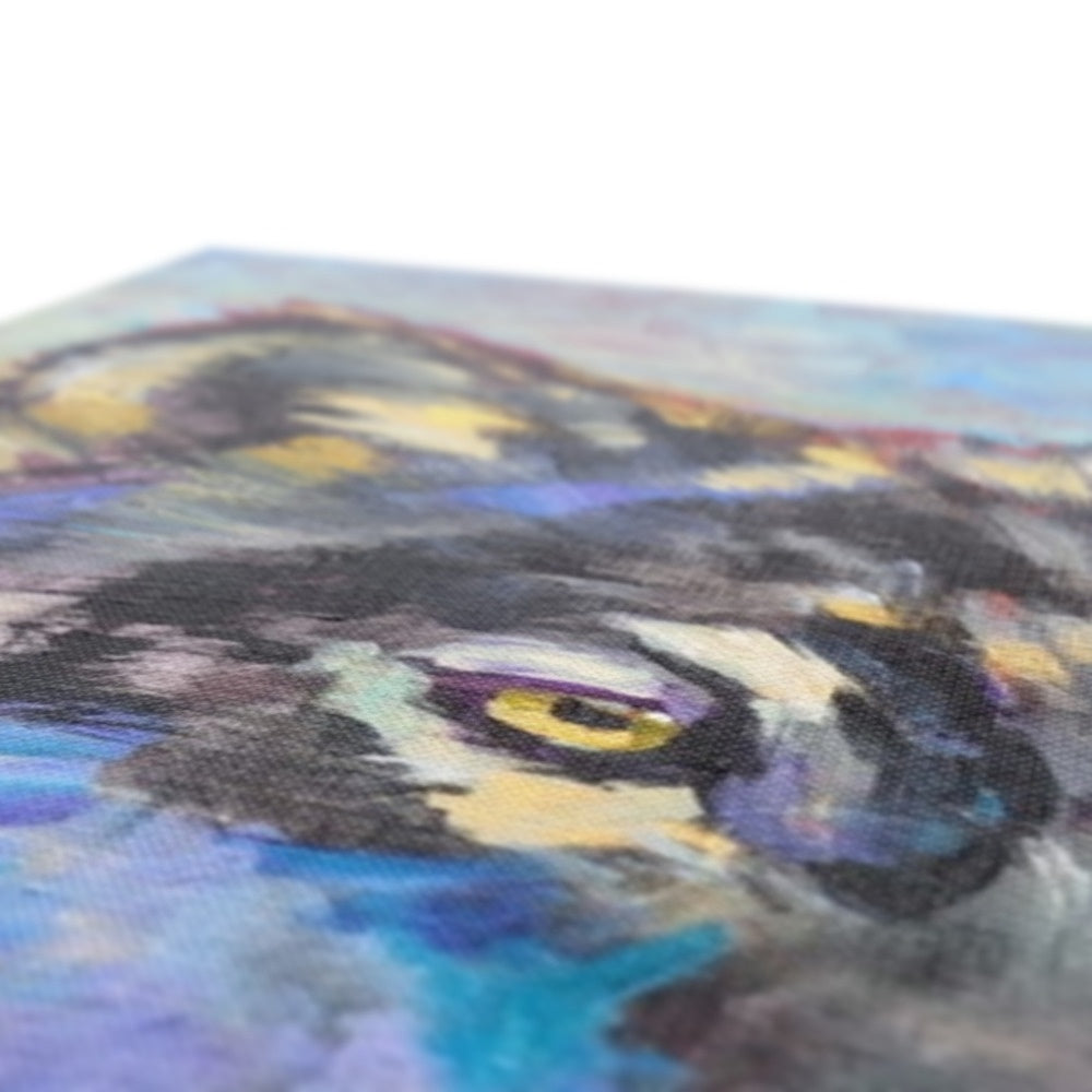 Ice Wolf Canvas