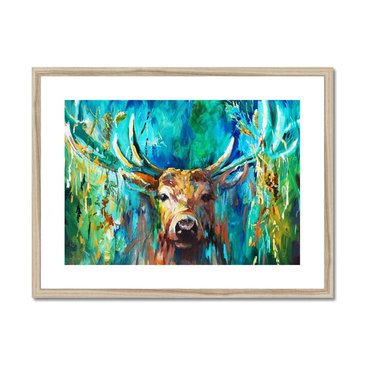 Forest Light Framed & Mounted Print