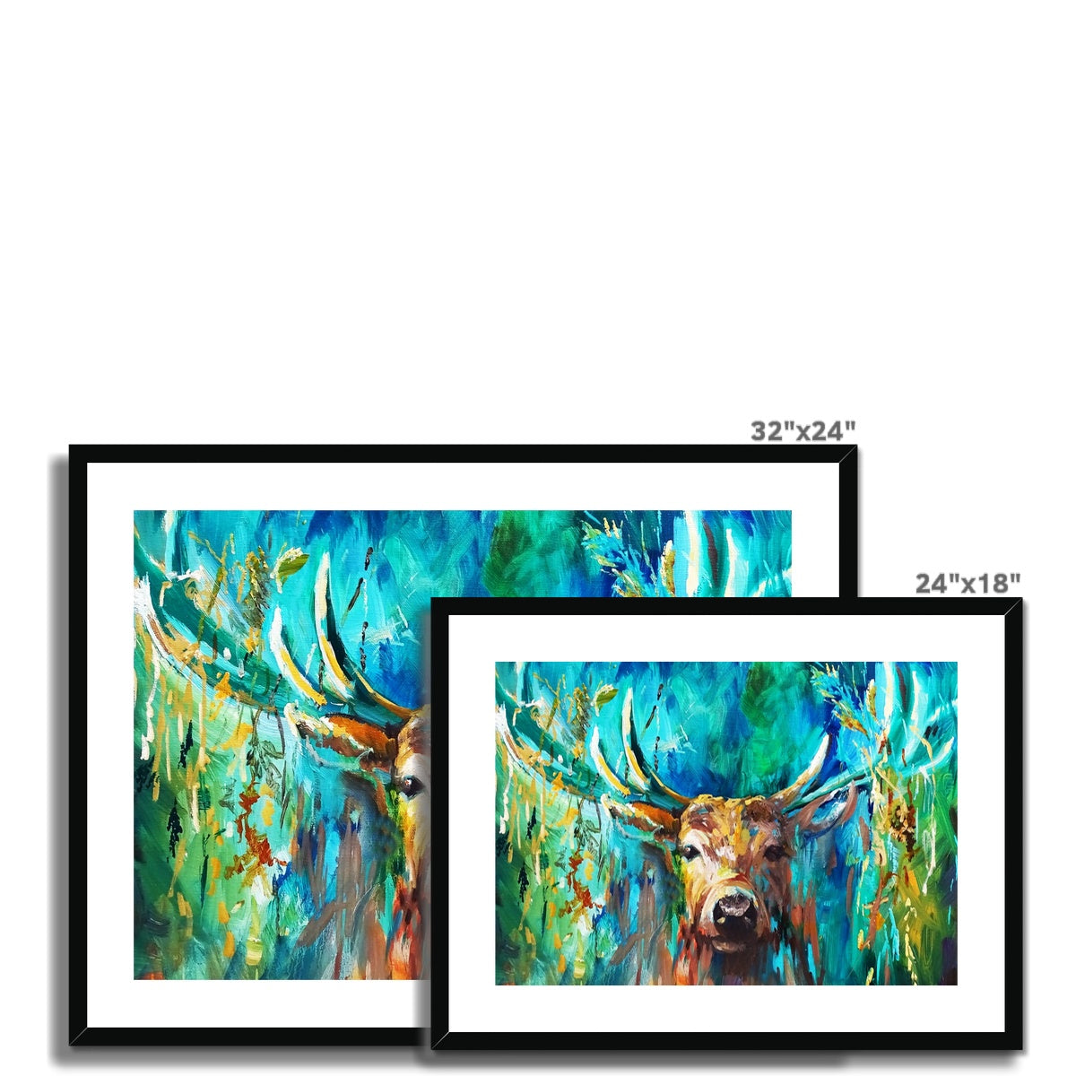 Forest Light Framed & Mounted Print