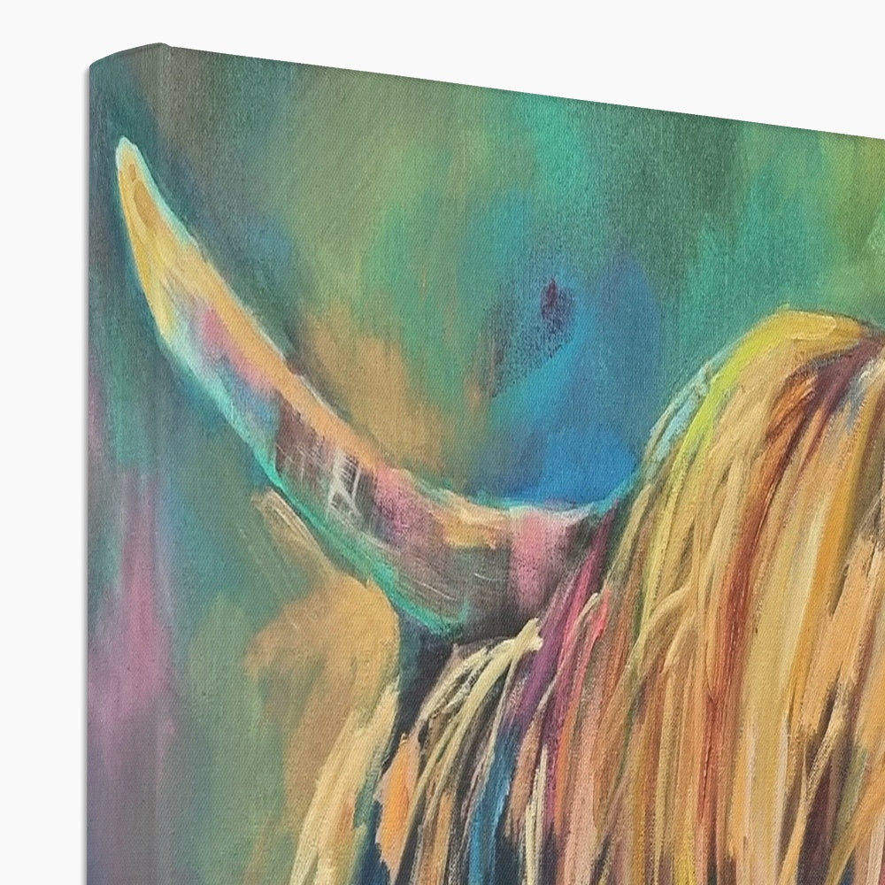detail of Highland Cow Picture