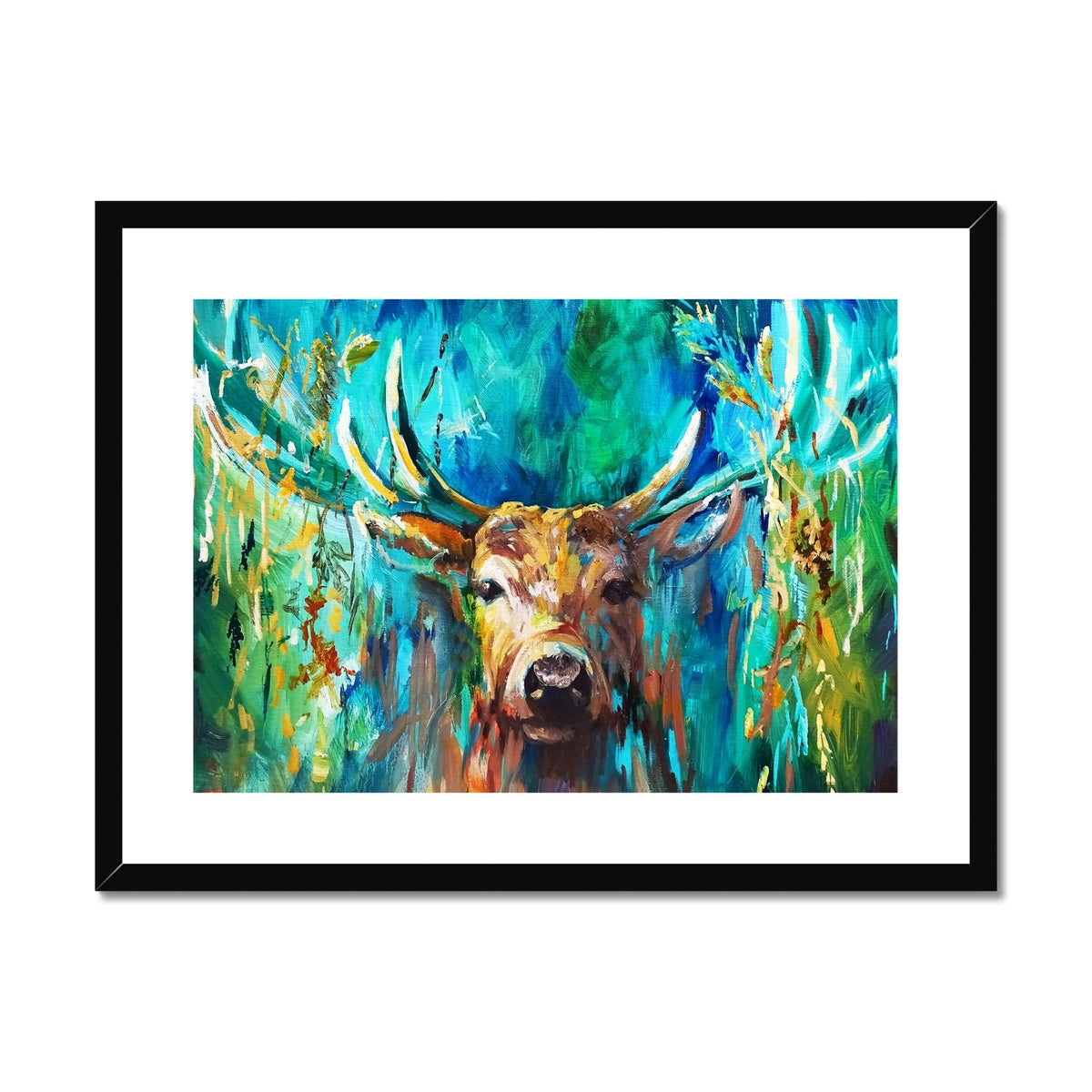 Forest Light Framed & Mounted Print