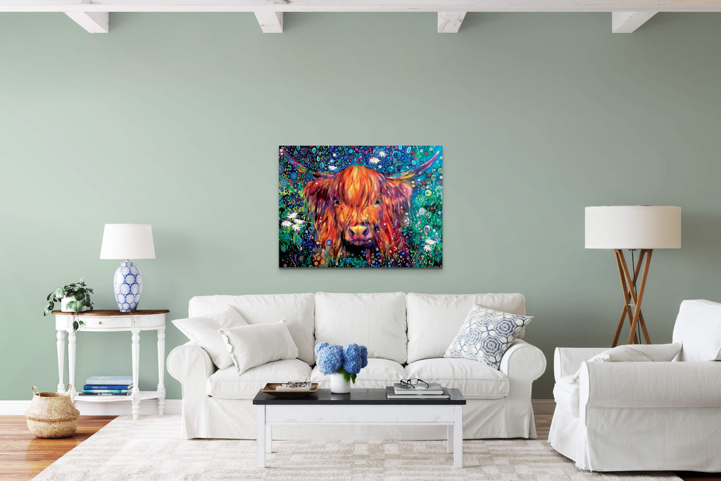 Braemar Daisies Canvas