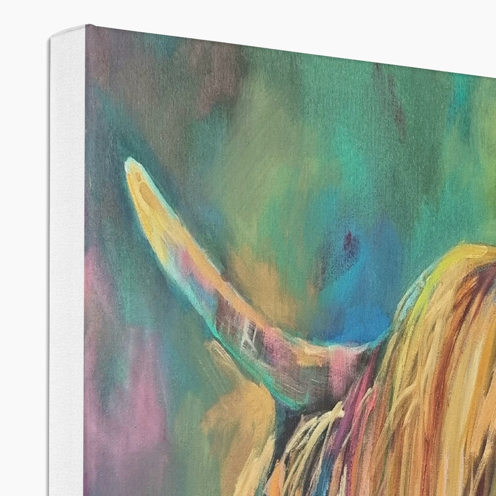 detail of Highland Cow Picture