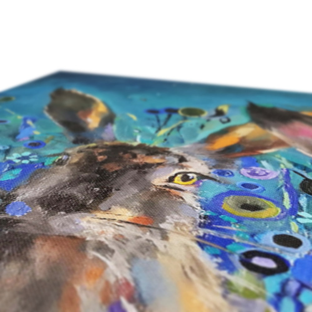 Enchanted Garden - Hares Canvas